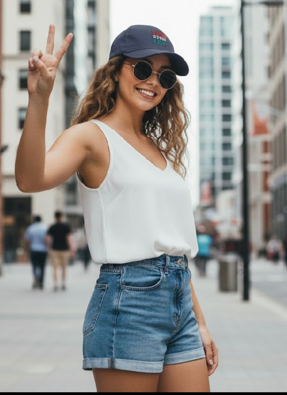 Peace over war hat